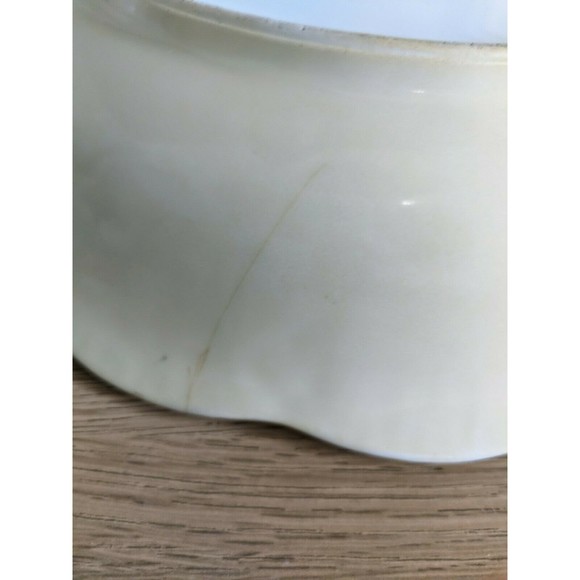 Vintage T & V Limoges 1904 France Shallow Scalloped Bowl Rare piece - Picture 4 of 5